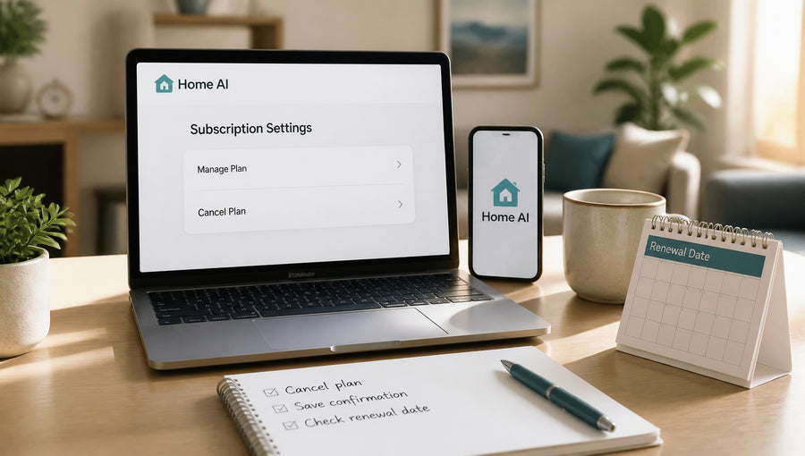 How to Cancel a Home AI Subscription and Stop Billing
