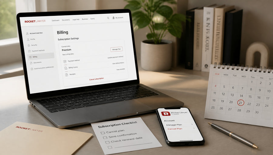 How to Cancel Rocket Lawyer Subscription Easily