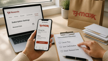 How to Cancel a TJ Maxx Credit Card Safely