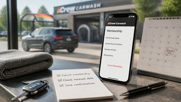 How to Cancel a Crew Carwash Membership and Stop Billing
