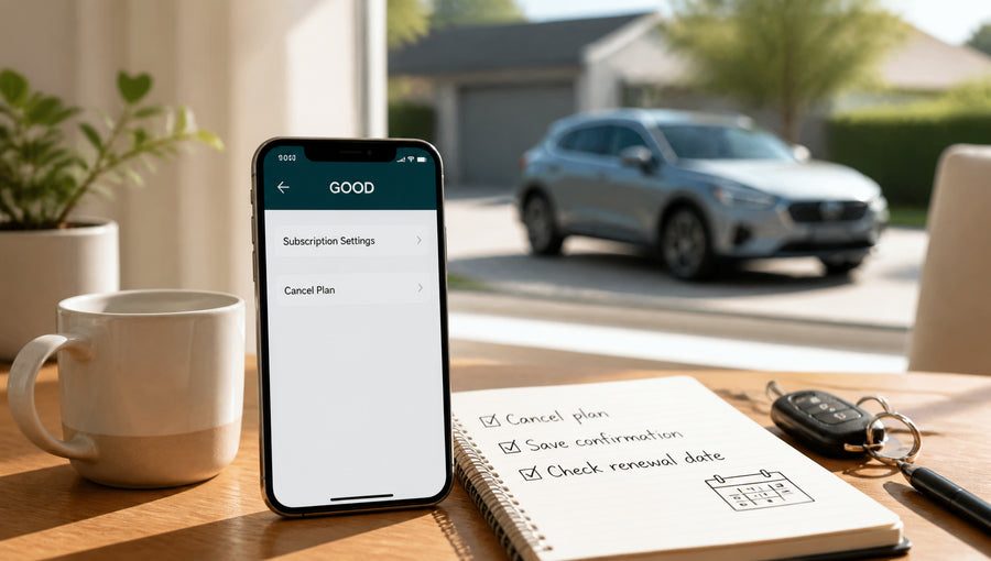Cancel a Good Car Subscription: Stop Billing at the Source