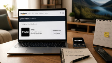 How to Cancel STARZ on Amazon and Stop Renewal