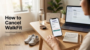 How to Cancel WalkFit Subscription on iPhone Android or Web